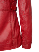 Angel - Lederjacke - rot