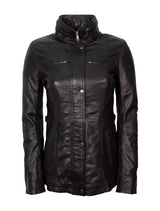Angel - Lederjacke - schwarz