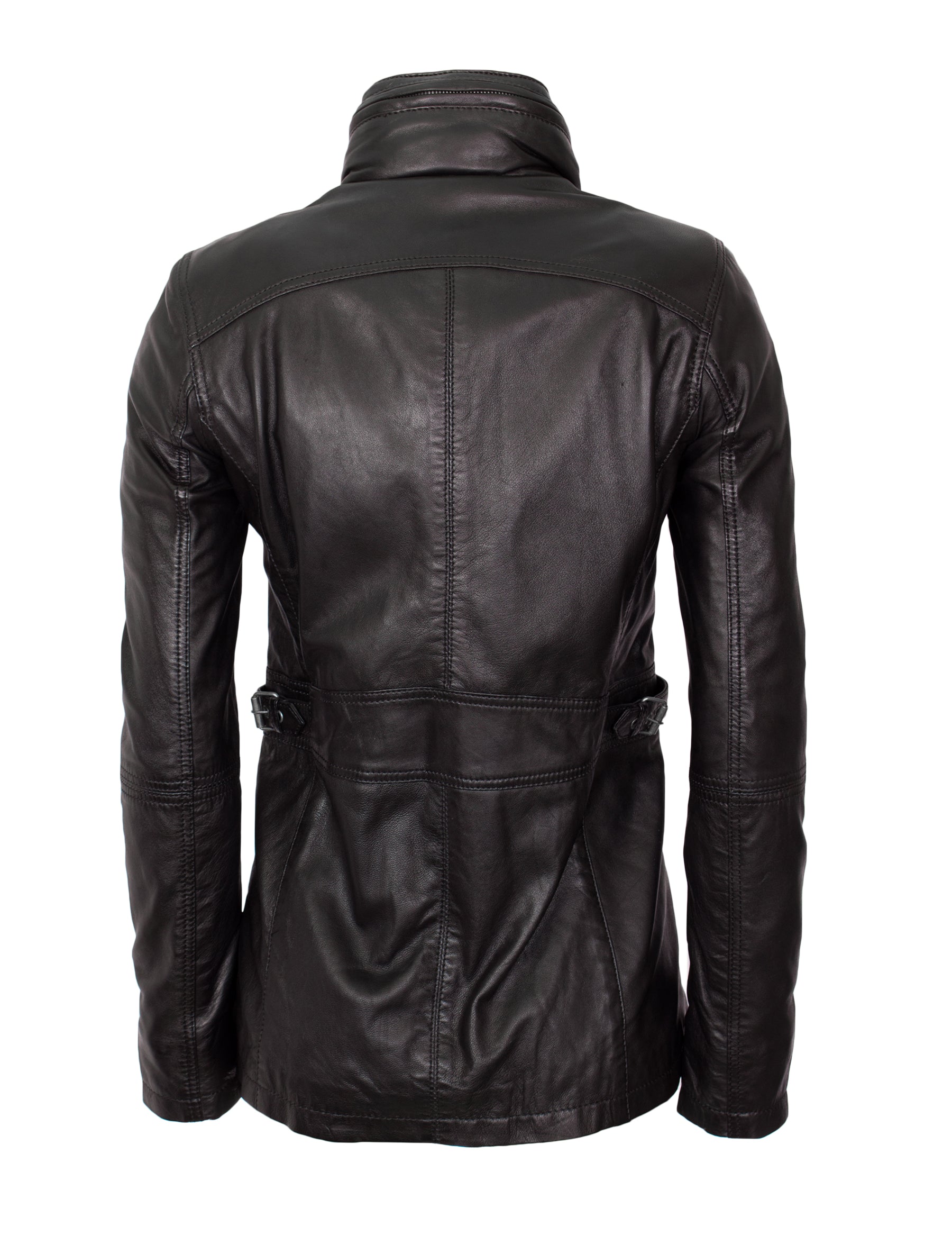 Angel - Lederjacke - schwarz