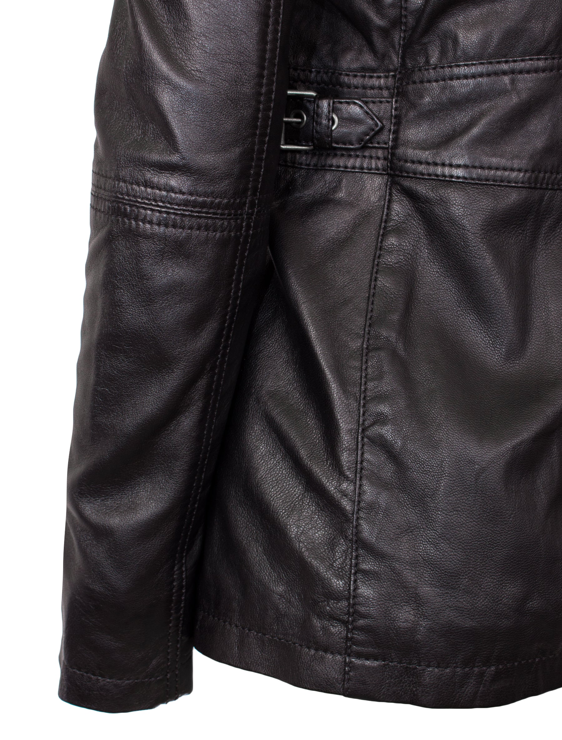 Angel - Lederjacke - schwarz