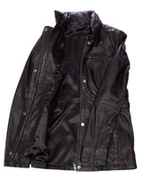 Angel - Lederjacke - schwarz