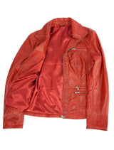 Clara - Lederjacke - rot