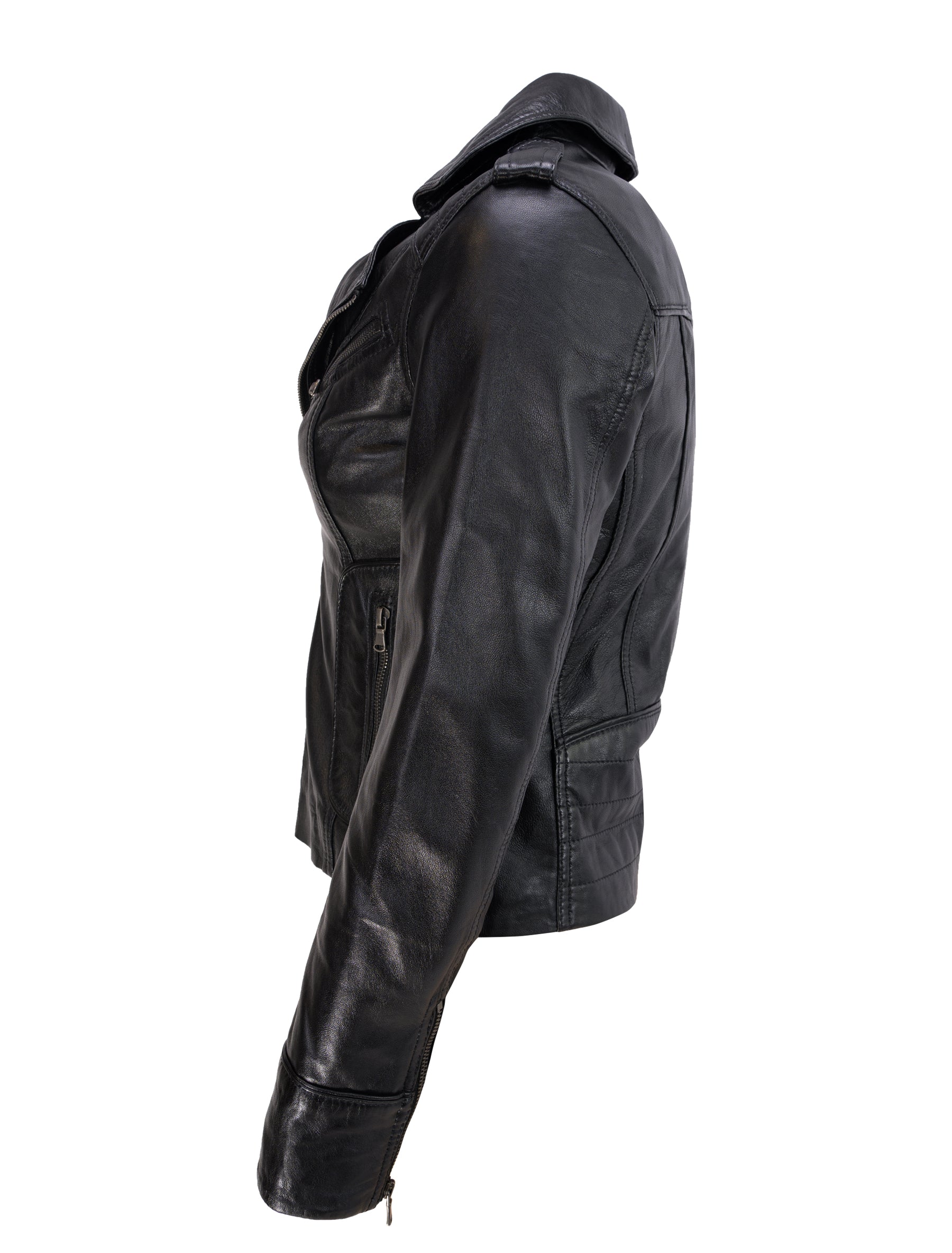 Mariah - Lederjacke - schwarz