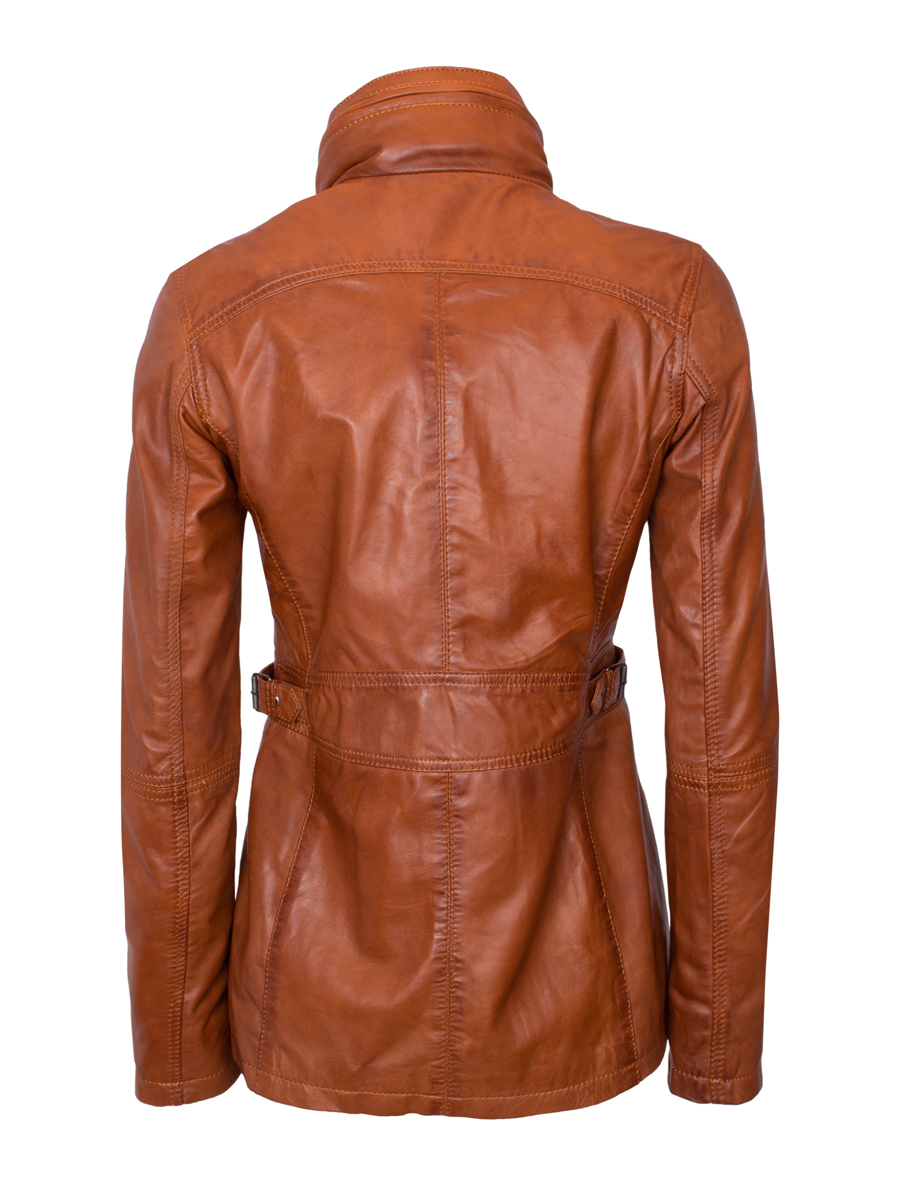 Angel - Lederjacke - cognac
