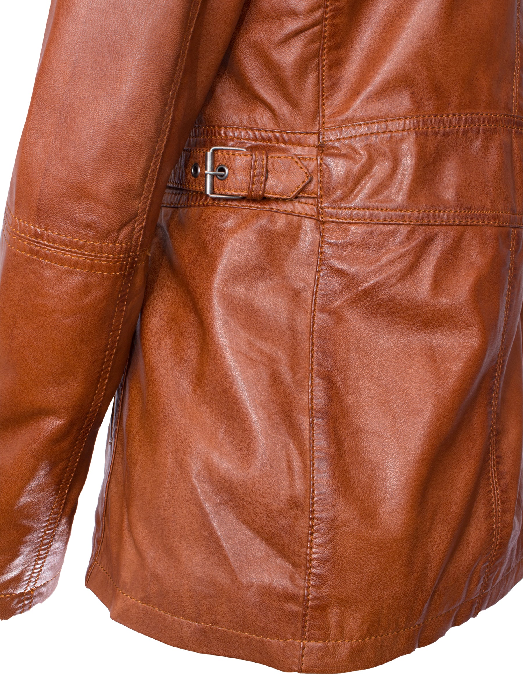 Angel - Lederjacke - cognac