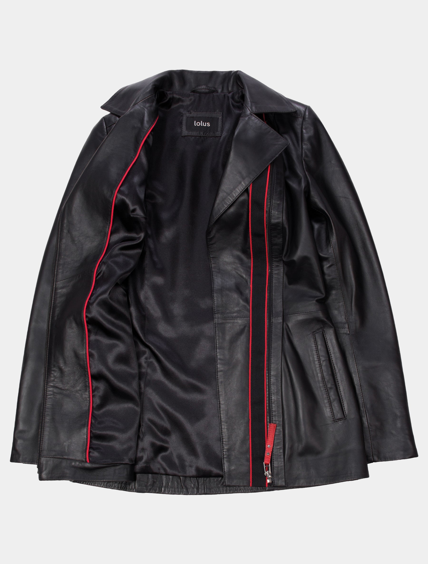 Jolanda - Lederjacke - schwarz